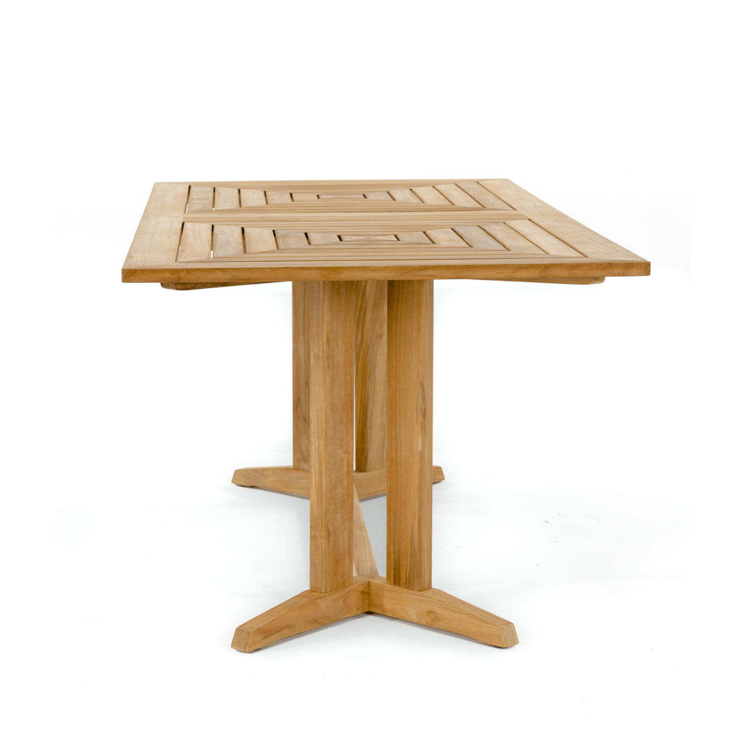 Pyramid Teak Dining Rectangular Table