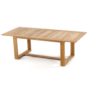 Teak Dining Table Rectangular Extendable Table
